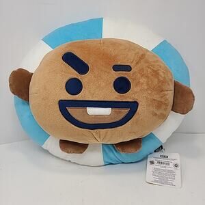BT21 Line Friends Bon Voyage Shooky swim tube 16" Pre Owned with Tags